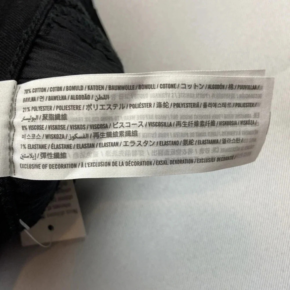 NWT Hollister High -Rise Super Skinny Black Jean Size 24 - Picture 5 of 10